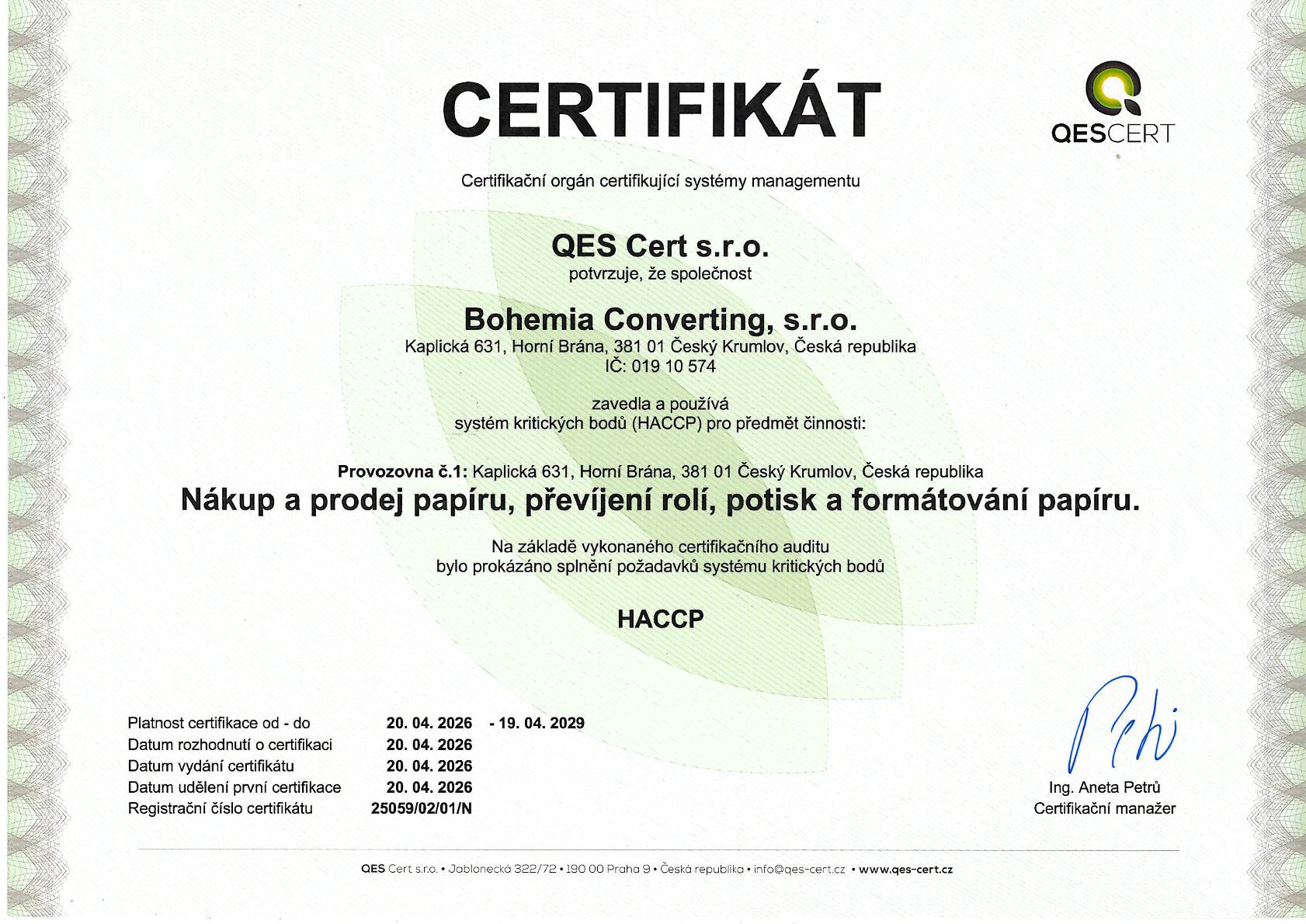 HACCPCZ 1