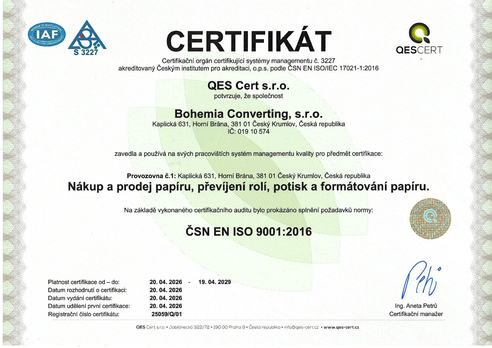ISO9001CZ 1